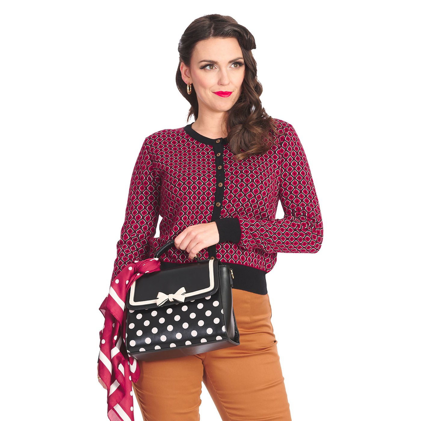 Retro Influencer Handbag - Black