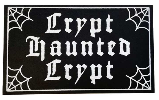 Crypt Haunted Crypt Doormat