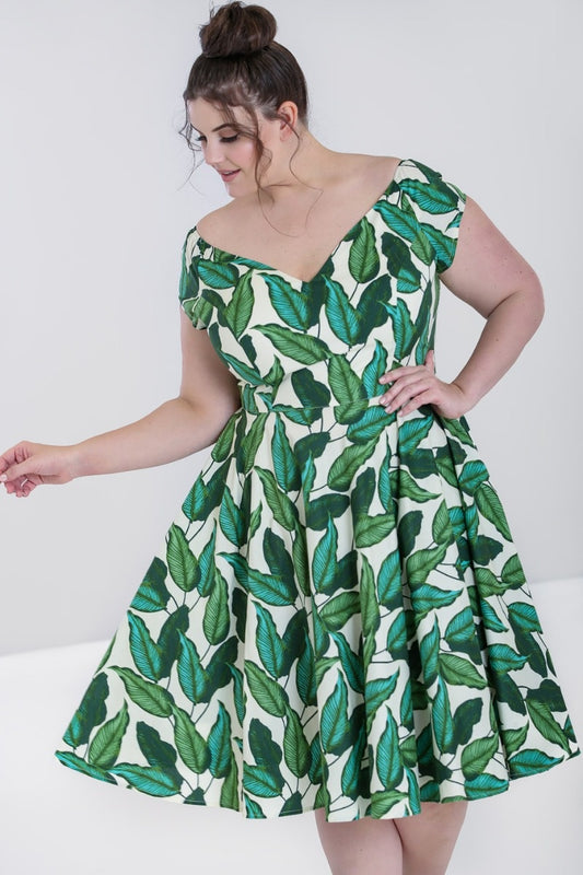 Rainforest 50's Dress