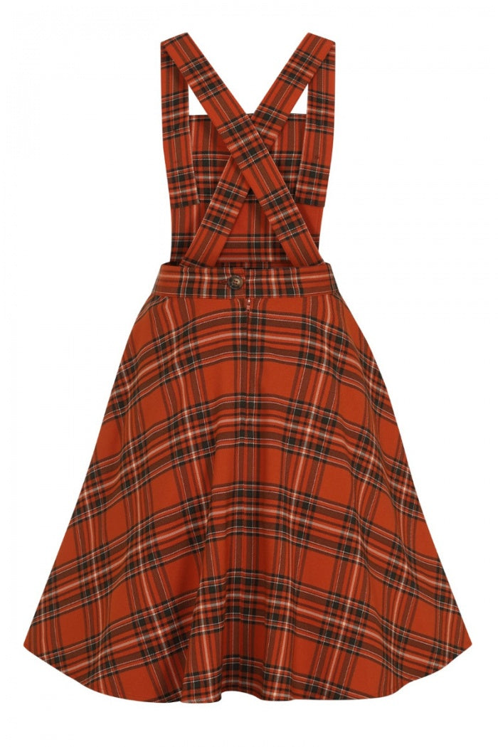 Tawny Pinafore Dress
