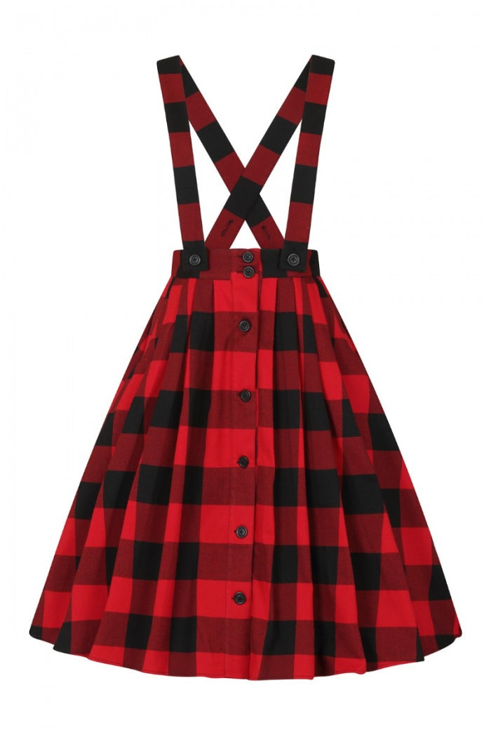 Teen Spirit Pinafore Skirt