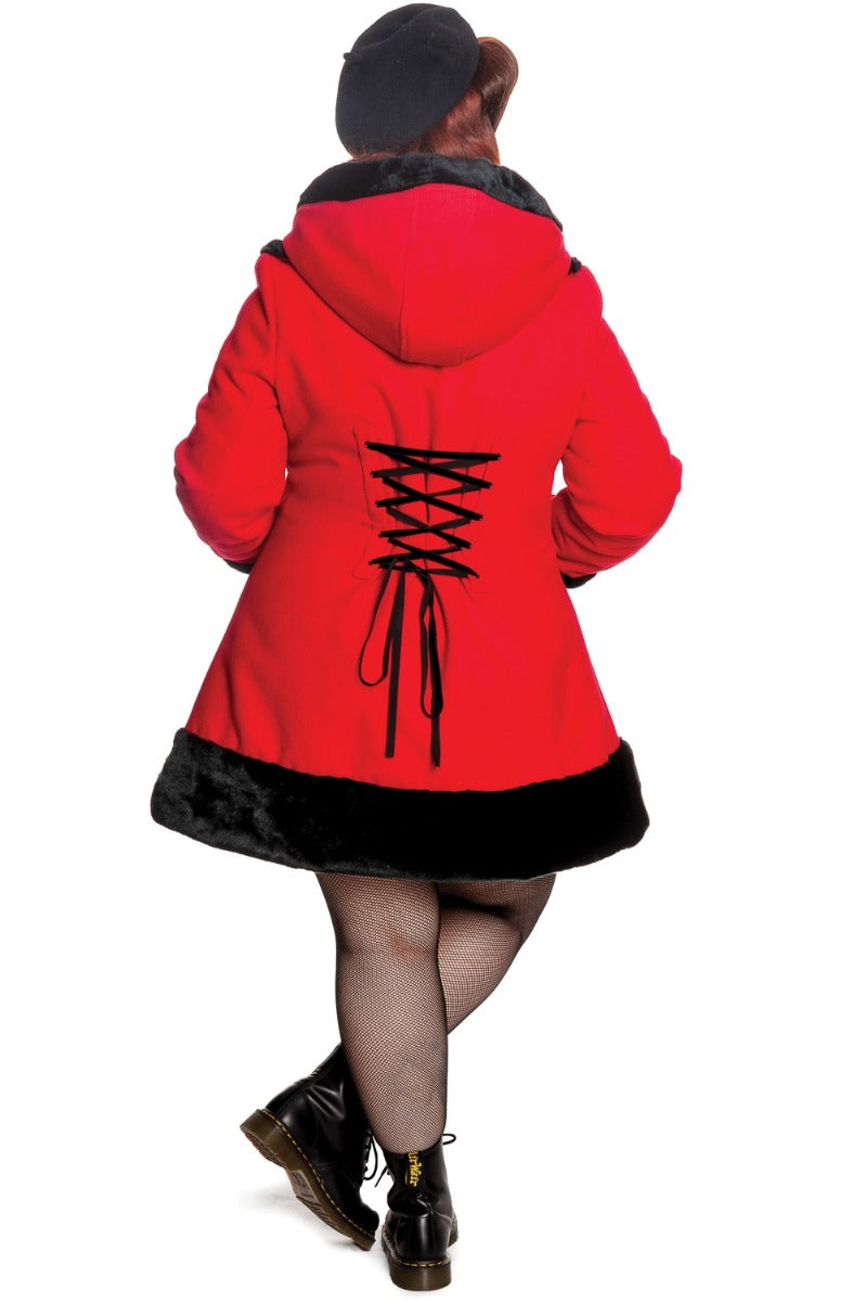 Sarah Jane Coat - Red