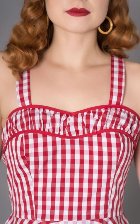Angie Gingham Dress