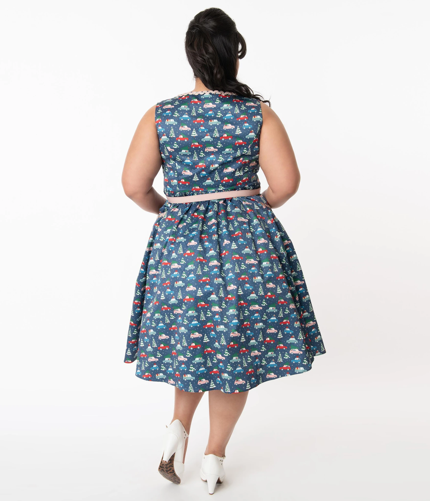 Christmas Drive Home Syracuse Swing Dress