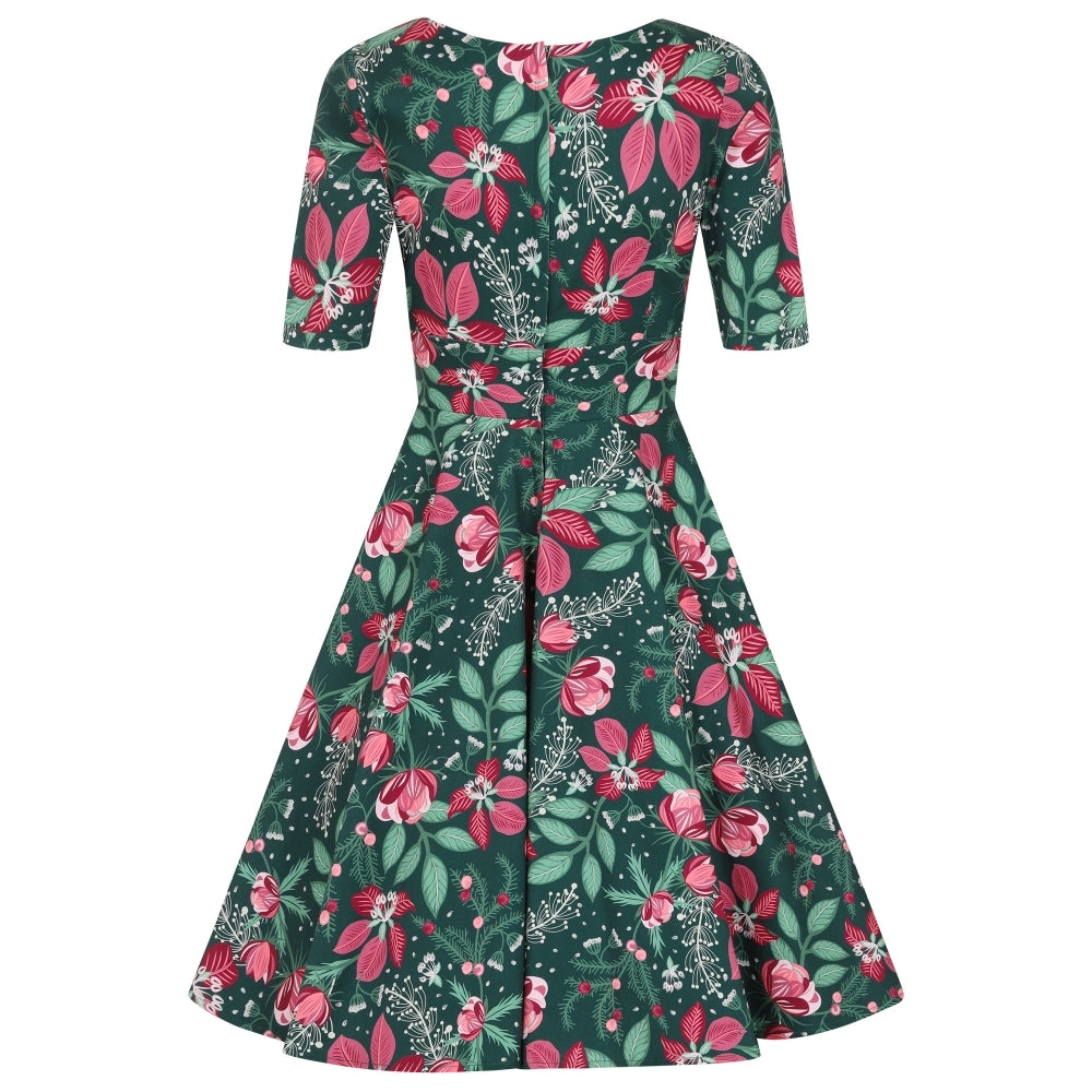 Trixie Escapist Floral Swing Dress