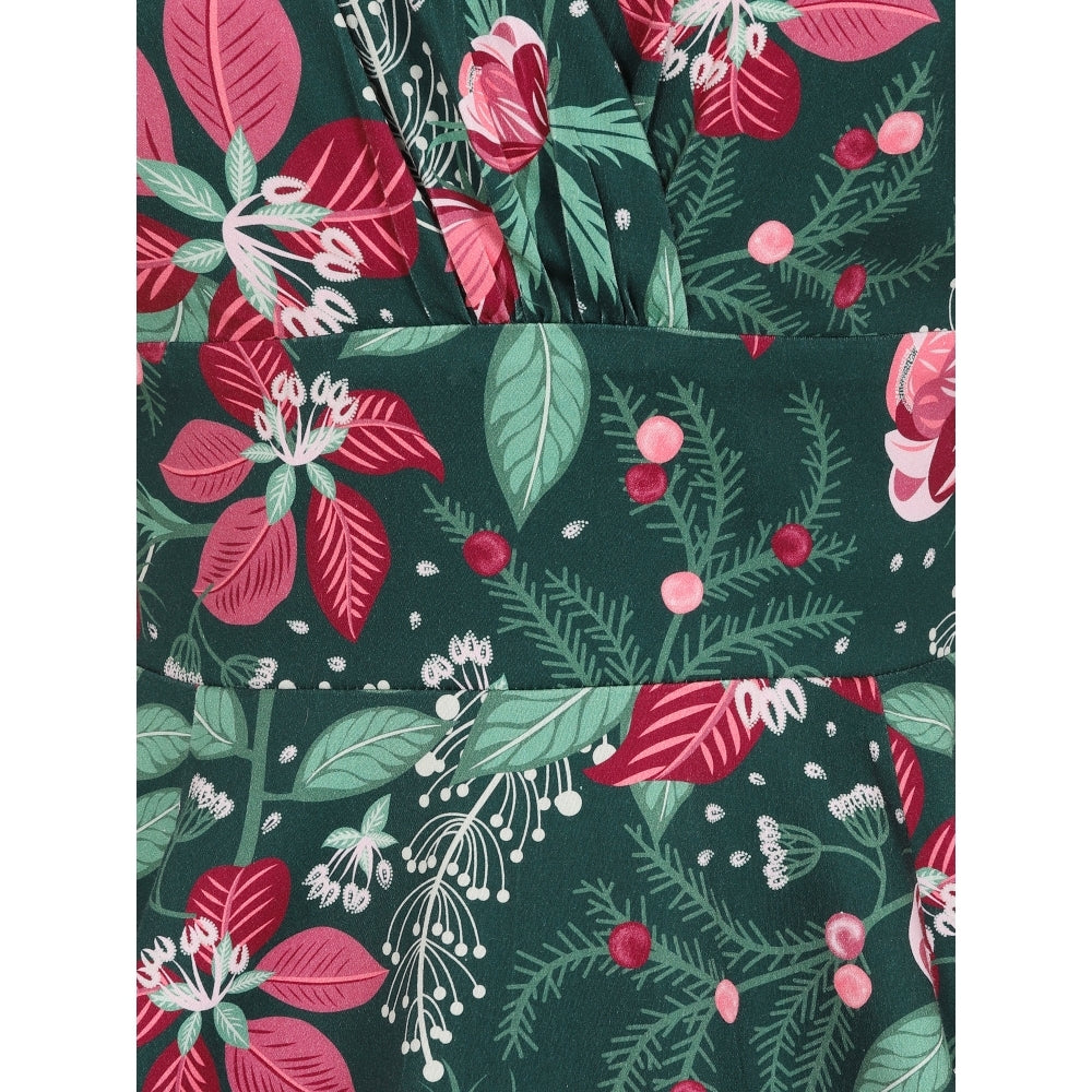 Trixie Escapist Floral Swing Dress